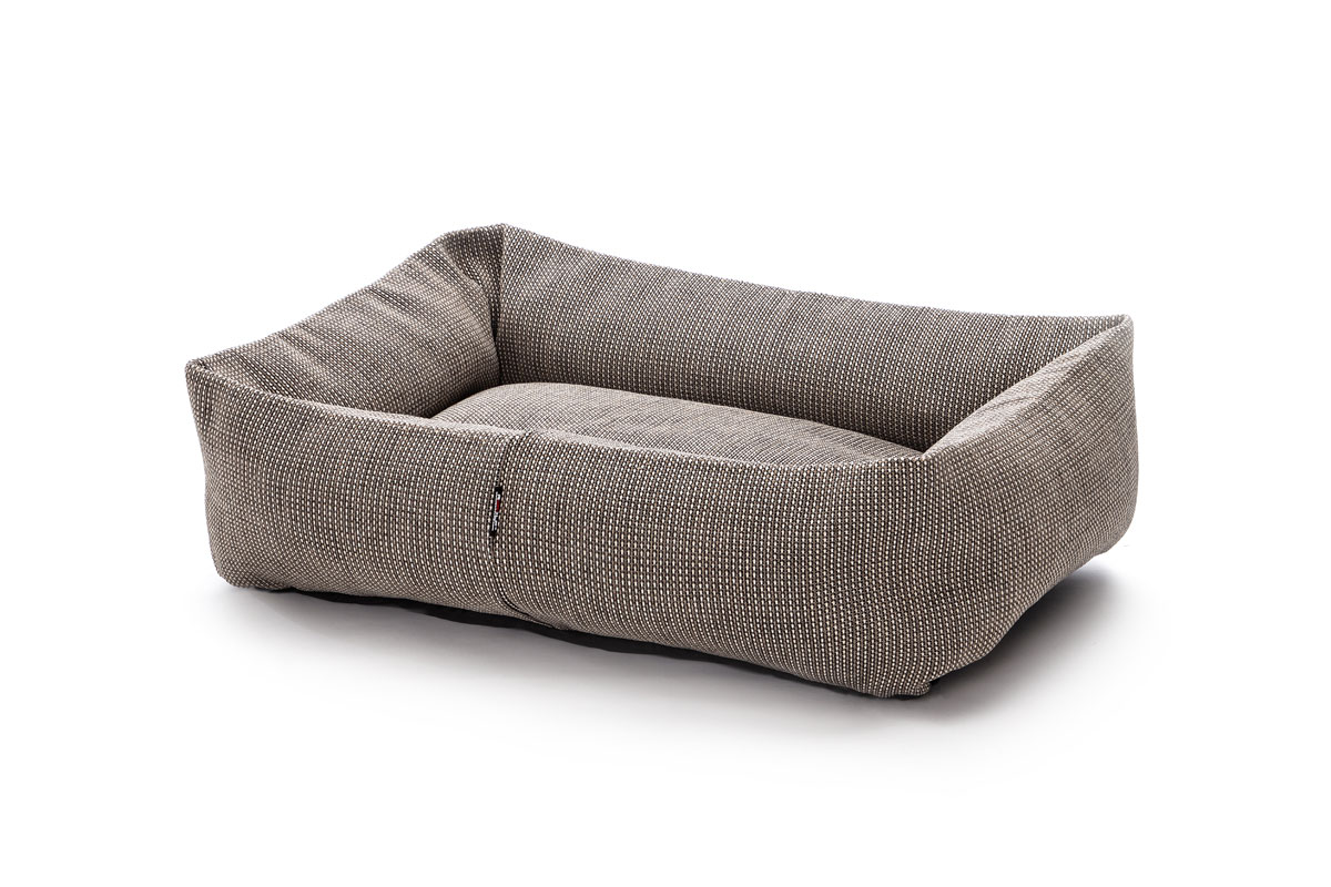 Dotty Hundebett L grau