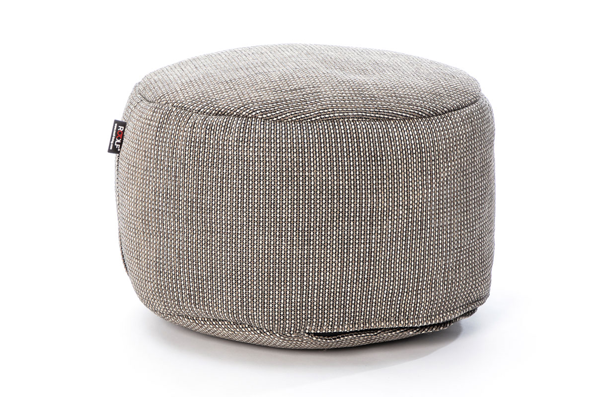 Dotty Rundpouf Ø 70cm grau