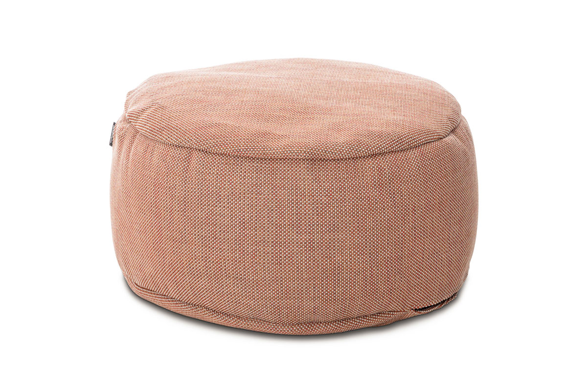 Dotty Cloud Rundpouf Ø 70cm terrakotta