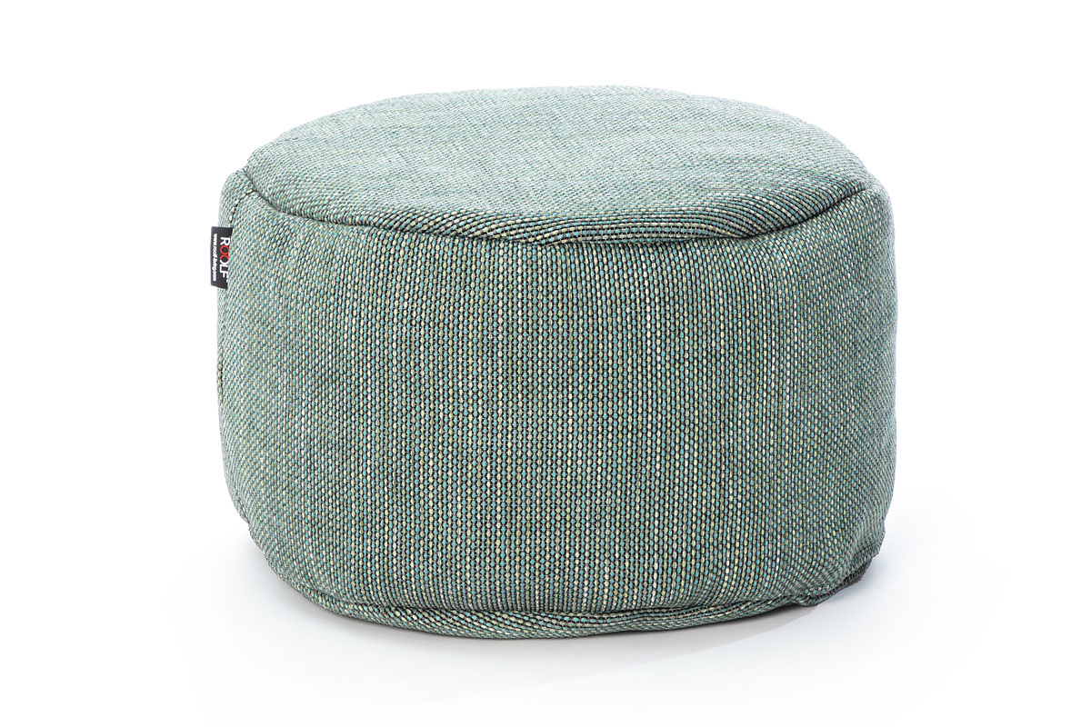 Dotty Rundpouf Ø 70cm türkis
