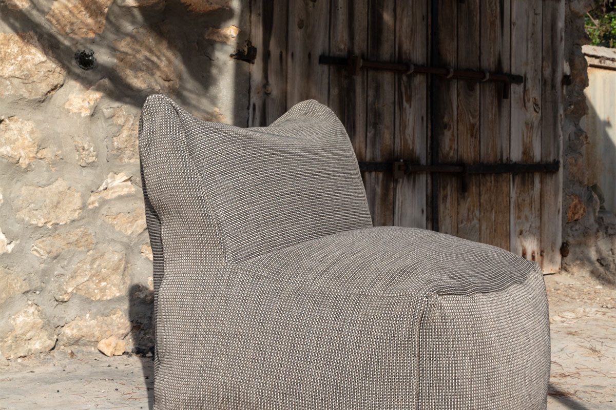 Dotty Cloud Sessel grau Impression