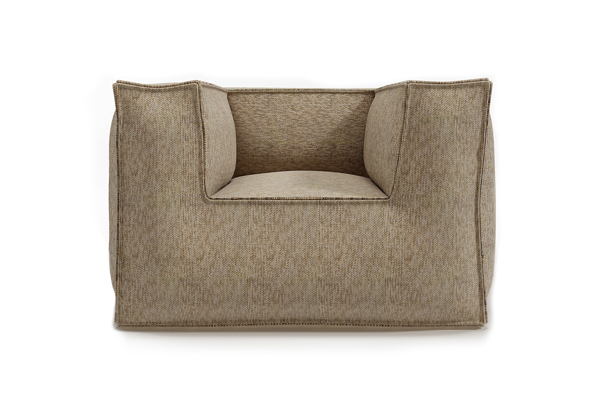 Silky Club Sessel gold