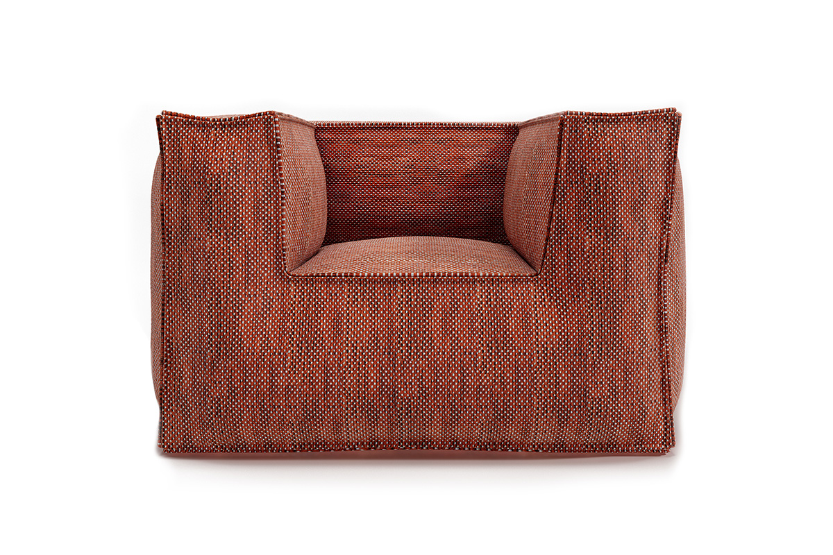 Silky Club Sessel terrakotta