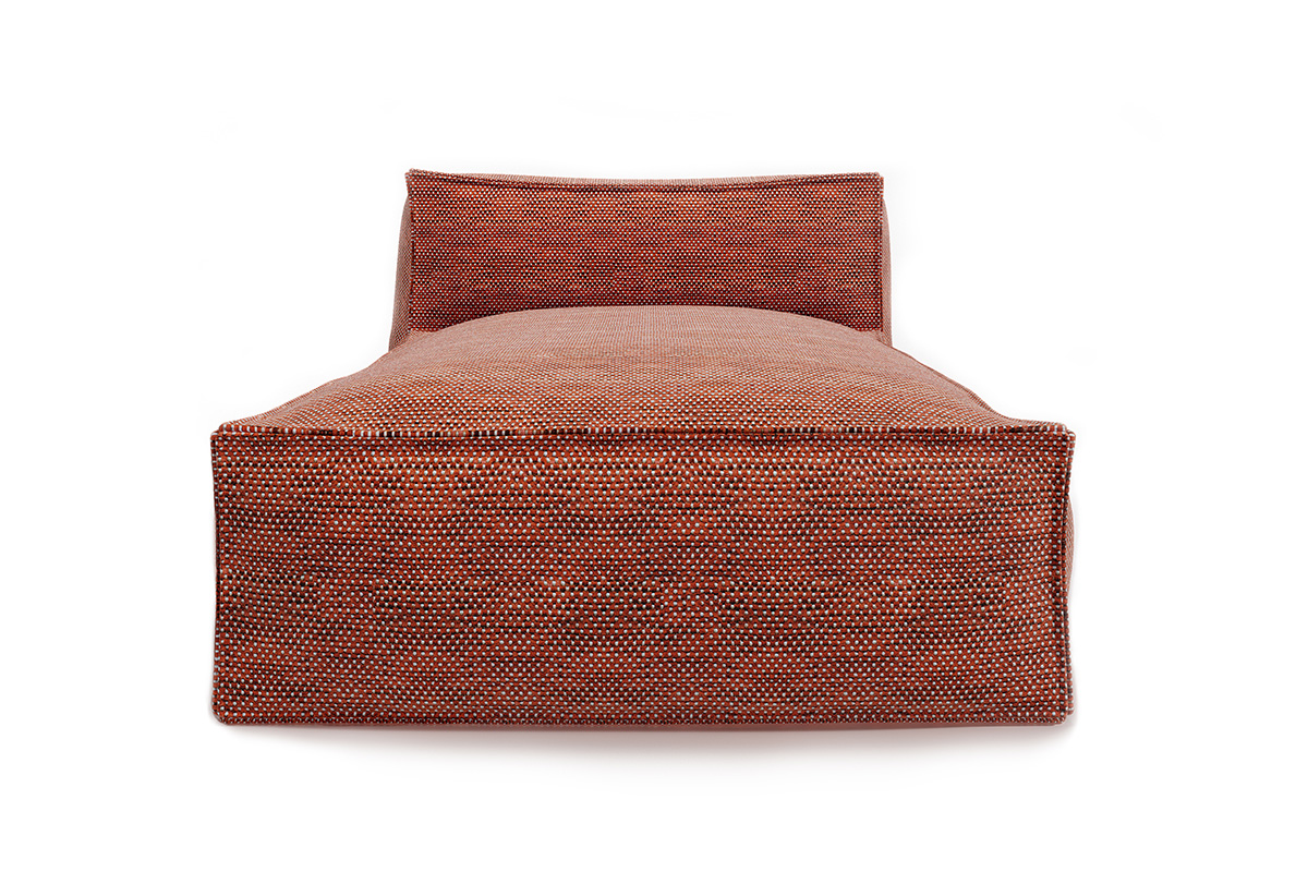 Silky Longchair terrakotta