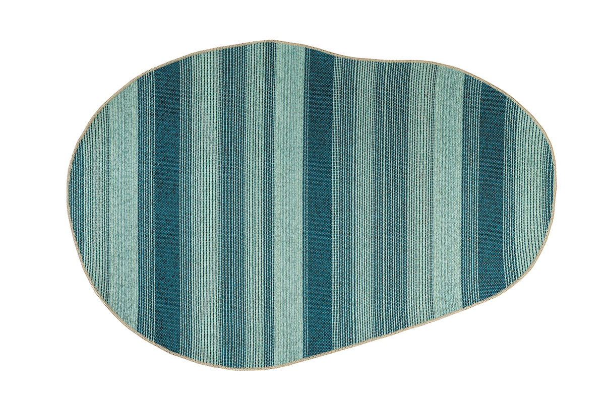 Tweed azurblau Tweed azurblau